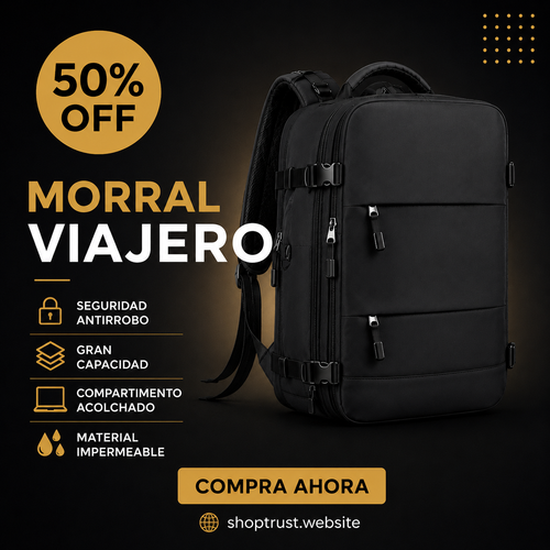 Bolso Viajero | No Pague Más Extras en Tu Viajes