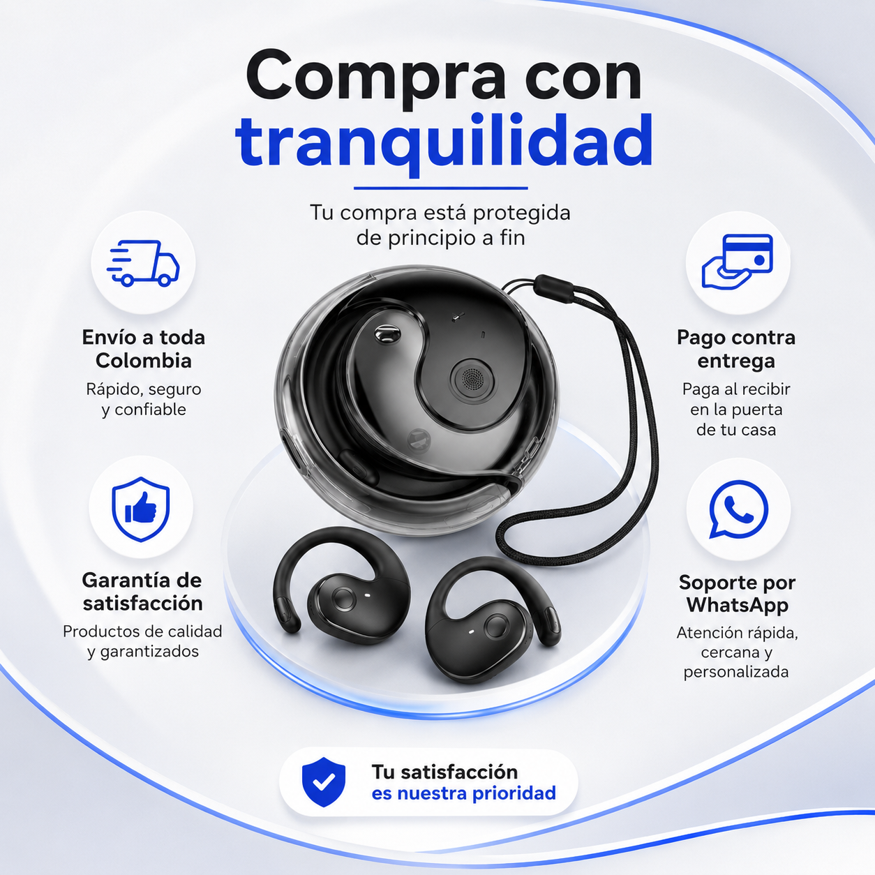 Audífonos Traductores Inteligentes +140 Idiomas – Traducción en Tiempo Real en tus Oído