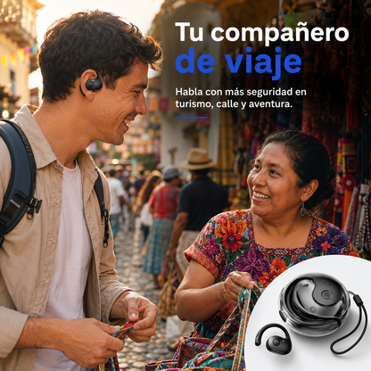 Audífonos Traductores Inteligentes +140 Idiomas – Traducción en Tiempo Real en tus Oído